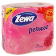 Ароматизированная туалетная бумага "Zewa Deluxe Роза", 4 рулона "Роза" Изготовитель: Россия Товар сертифицирован инфо 193r.